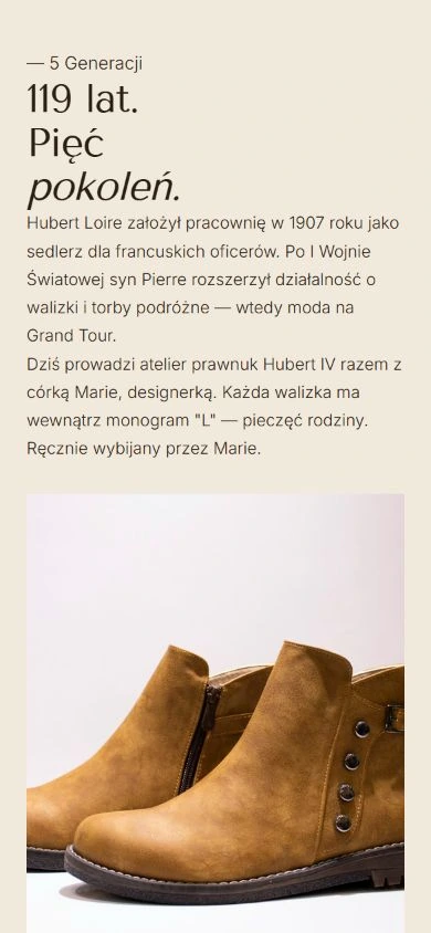 Maison Loire — ekran projektu