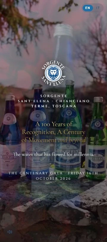 Sorgente · Gala 100 — mobile detail