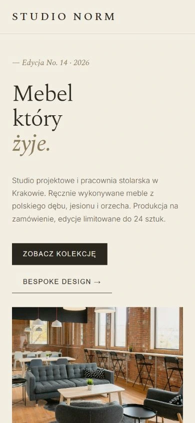 Studio Norm — phone screen